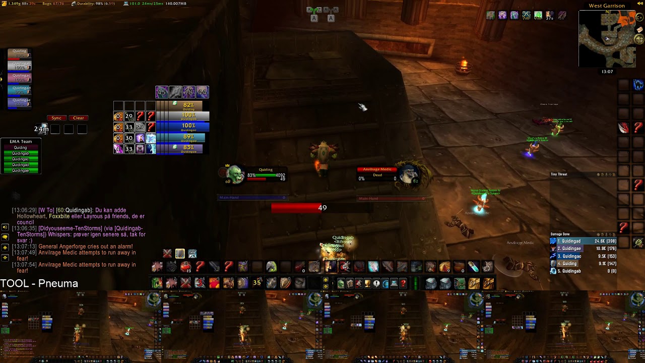 wow multiboxing looting